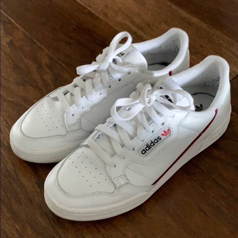 Adidas White Continental 80 sneakers